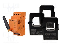 Power monitor; WIFI; for DIN rail mounting; IP20; FOX; -20÷50°C