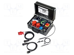 Meter: safety tester; LCD 3,5 digit (1999); 0,05÷19,99MΩ; 8kg