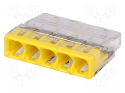 Installation quick splice; 2273; spring clamp; 0.5÷2.5mm2; 450V