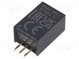 Converter: DC/DC; Uin: 13÷36V; 9VDC; Iout: 0÷1000mA; 11.5x9x17.5mm