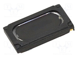 Loudspeaker; miniature; 800mW; 8Ω; 16x9x3mm; 10kHz; PEEK