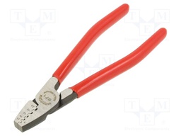 Tool: for crimping; insulated connectors; 0.25÷2.5mm2