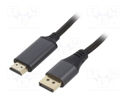Cable; DisplayPort 1.1,HDMI 2.0; DisplayPort plug,HDMI plug
