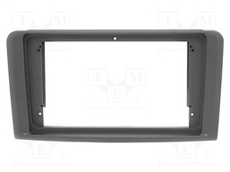 Radio frame; Mercedes; black; 9"