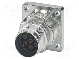 Connector: M17; socket; M17 PRO; PIN: 7; 630V; 14A; IP67; 6+PE