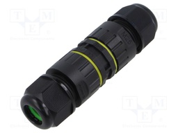 Connector: AC supply; snap-on; 24A; 450V; ways: 3; 10÷14mm; IP68