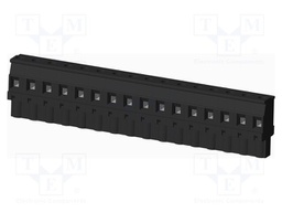 Connector: pluggable terminal block; plug; female; angled 90°