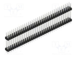 Connector: pin strips; pin header; male; PIN: 70; 2.54mm; THT; 2x35
