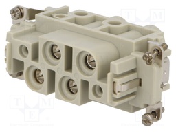 Connector: rectangular; female; EPIC POWER K; PIN: 4; 4+PE; 80A