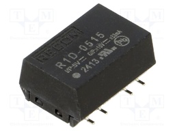Converter: DC/DC; 1W; Uin: 4.5÷5.5V; Uout: 15VDC; Uout2: -15VDC; SMD