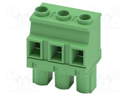 PCB connector, nominal cross section: 2.5 mm?, color: green,