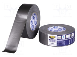 Tape: duct; W: 48mm; L: 50m; D: 0.2mm; silver; natural rubber; 12%