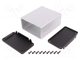 Enclosure: with panel; with fixing lugs; 1457; X: 104mm; Y: 120mm