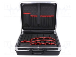 Suitcase: tool case; 465x410x200mm; ABS; 15kg