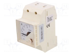 Meter; for DIN rail mounting; analogue; 0÷5A; True RMS; Class: 1,5