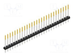 Connector: pin strips; pin header; male; PIN: 27; 2mm; THT; 1x27