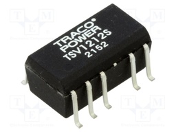 Converter: DC/DC; 1W; Uin: 10.8÷13.2V; 12VDC; Iout: 80mA; SMD; 100kHz