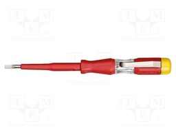 Voltage tester; slot; SL 3; Blade length: 60mm; Overall len: 140mm