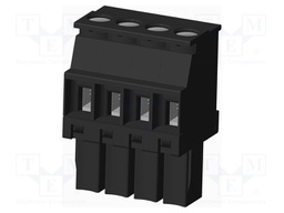 Connector: pluggable terminal block; plug; female; angled 90°