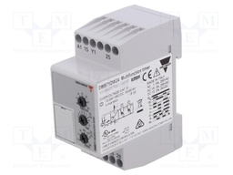 TIME DELAY RELAY, DPDT, 100H, 240VAC/DC
