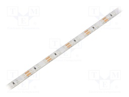 LED tape; yellow; LED/m: 96; SMD; 2835; 12V; 8mm; in gel; white PCB
