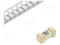 Fuse: fuse; 6A; 125VAC; 125VDC; SMD; ceramic; 6,1x2,6x2,6mm
