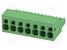 PCB connector, nominal cross section: 16 mm?, color: green,