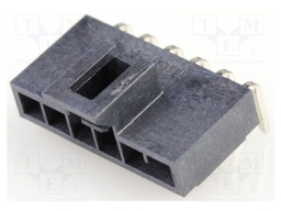 Connector: wire-board; -40÷105°C; angled; PIN: 6; THT; male; on PCBs