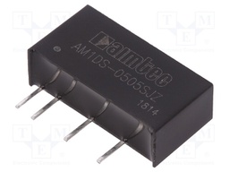 Converter: DC/DC; 1W; Uin: 4.5÷5.5V; 5VDC; Iout: 200mA; SIP7; 2.3g
