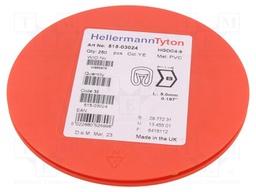 Markers for cables and wires; Label symbol: B; 4÷9mm; PVC; yellow