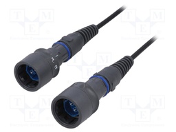 Connector: fiber optic; patchcord; PIN: 2; bayonet; Buccaneer 6000