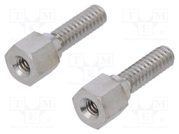 Threaded head screw; Series: 0.50 Connector System,AMPLIMITE