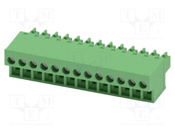 PCB connector, nominal cross section: 1.5 mm?, color: green,
