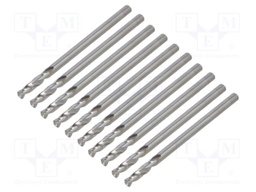 Drill bit; for metal; Ø: 2mm; L: 38mm; Working part len: 12mm; short