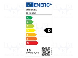 LED tape; white warm; LED/m: 120; 8mm; IP20; 120°; 9.6W/m; CRImin: 90