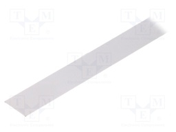 Cover for LED profiles; frosted; 2m; V: E; slide