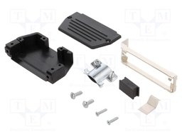 Enclosure: for D-Sub connectors; D-Sub 25pin,D-Sub HD 44pin