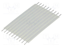 Connector: jumper cable; Cable ph: 2.54mm; L: 38.1mm; straight