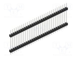Connector: pin strips; pin header; male; PIN: 31; 2.54mm; THT; 1x31