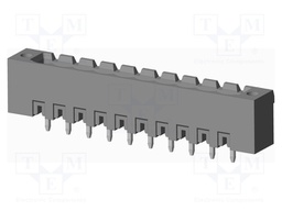 Connector: pluggable terminal block; socket; male; on PCBs