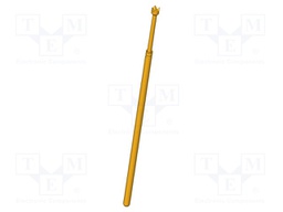 Needle-like test probe; Operational spring compression: 4.3mm