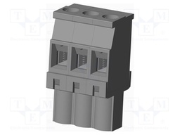 Connector: pluggable terminal block; plug; female; angled 90°