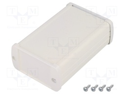 Enclosure: multipurpose; TEKAM; X: 60mm; Y: 100mm; Z: 31mm; aluminium
