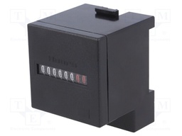 Counter: electromechanical; mechanical indicator; working time