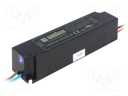 Power supply: switched-mode; LED; 36W; 24÷36VDC; 1A; 180÷264VAC
