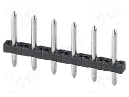 Pin strip, nominal cross section: 1.5 mm?, color: black, nom
