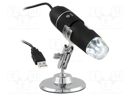 Microscope; 8 LED for measurement spot illumination