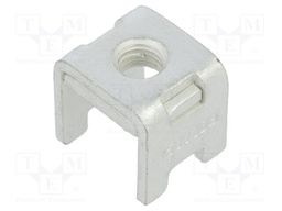 Straight; Plating: tinned; THT,screw terminal; Contacts: copper
