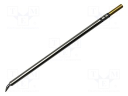 Tip; bent chisel; 1.8x10mm; 302°C; for soldering station