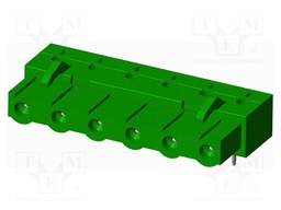 Connector: pluggable terminal block; socket; female; angled 90°